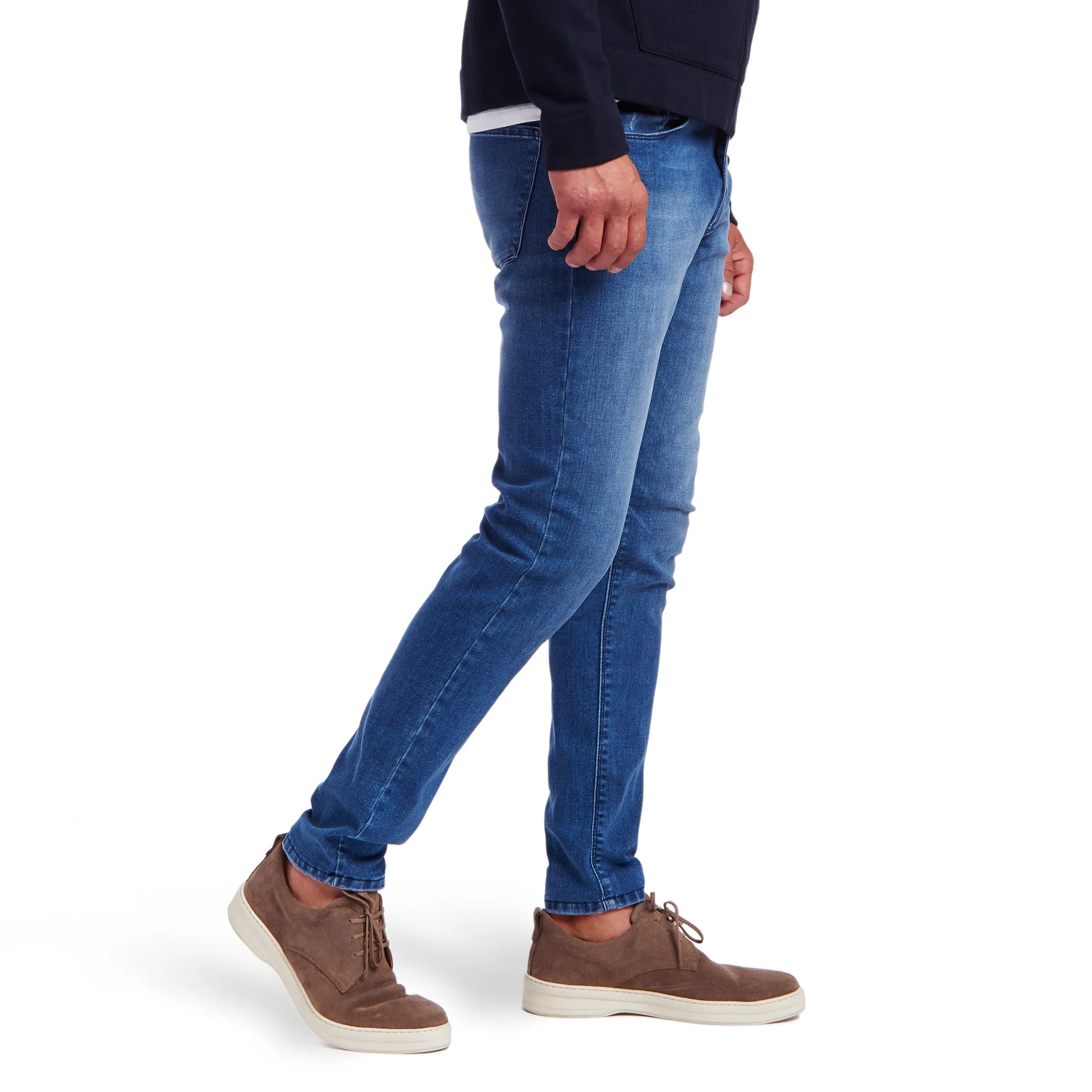 Skinny Italian Premium Stretch Jeans sold by Mott & Bow product image thumbnail 5