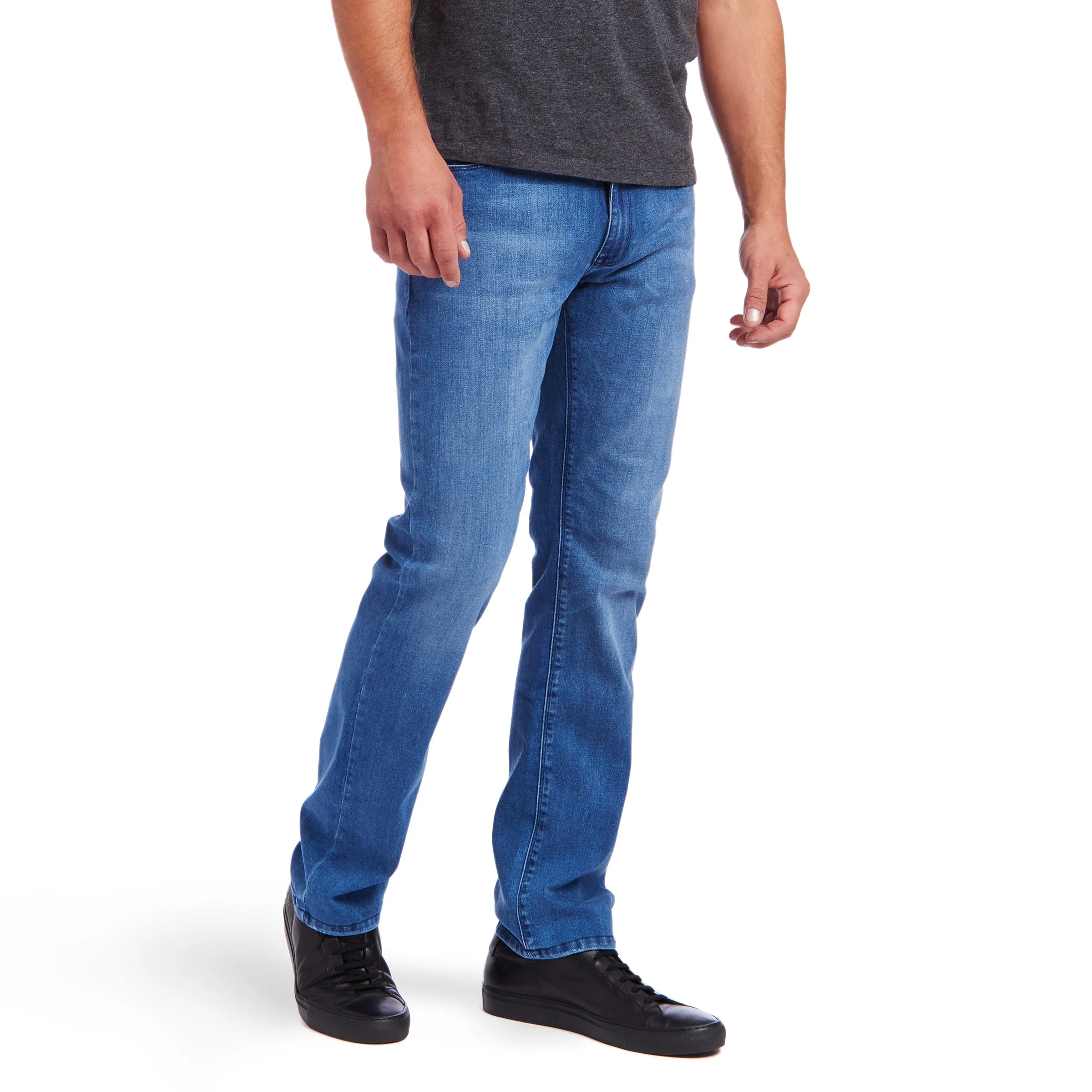 Slim Italian Premium Stretch Jeans sold by Mott & Bow product image thumbnail 4
