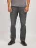 Straight Gray Stretch Jeans sold by Mott & Bow