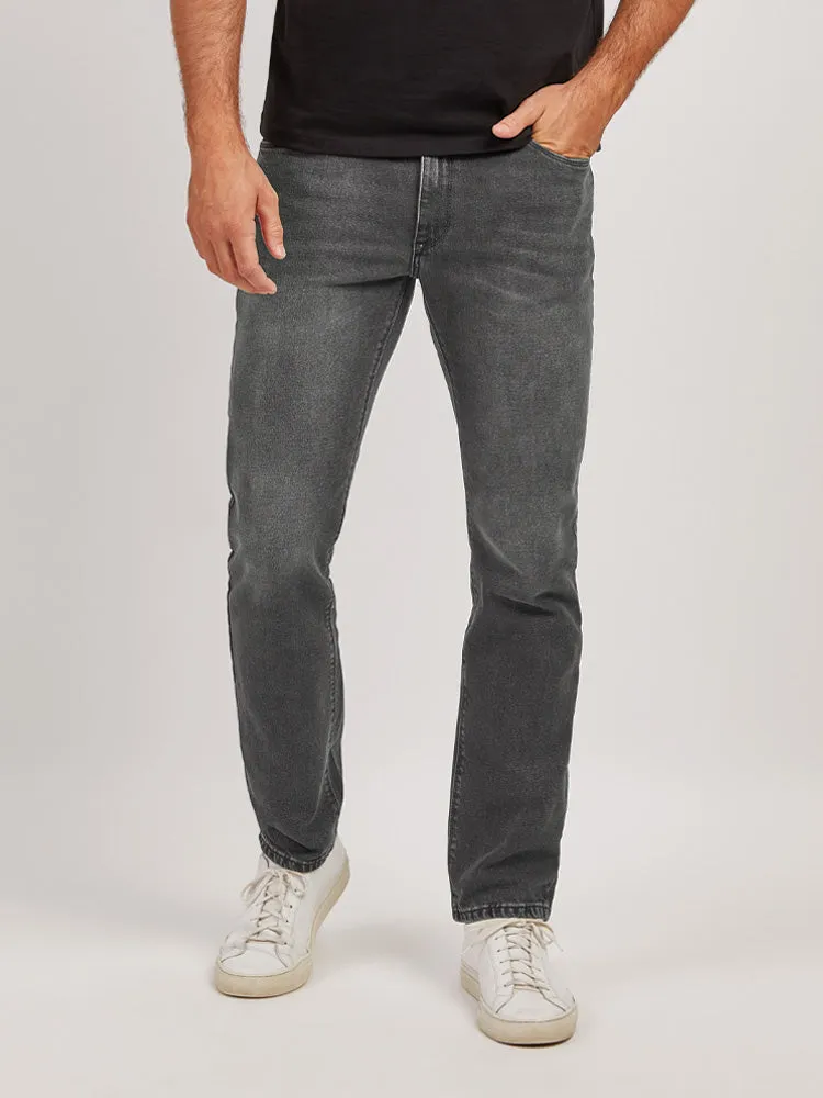 Slim Gray Stretch Jeans sold by Mott & Bow