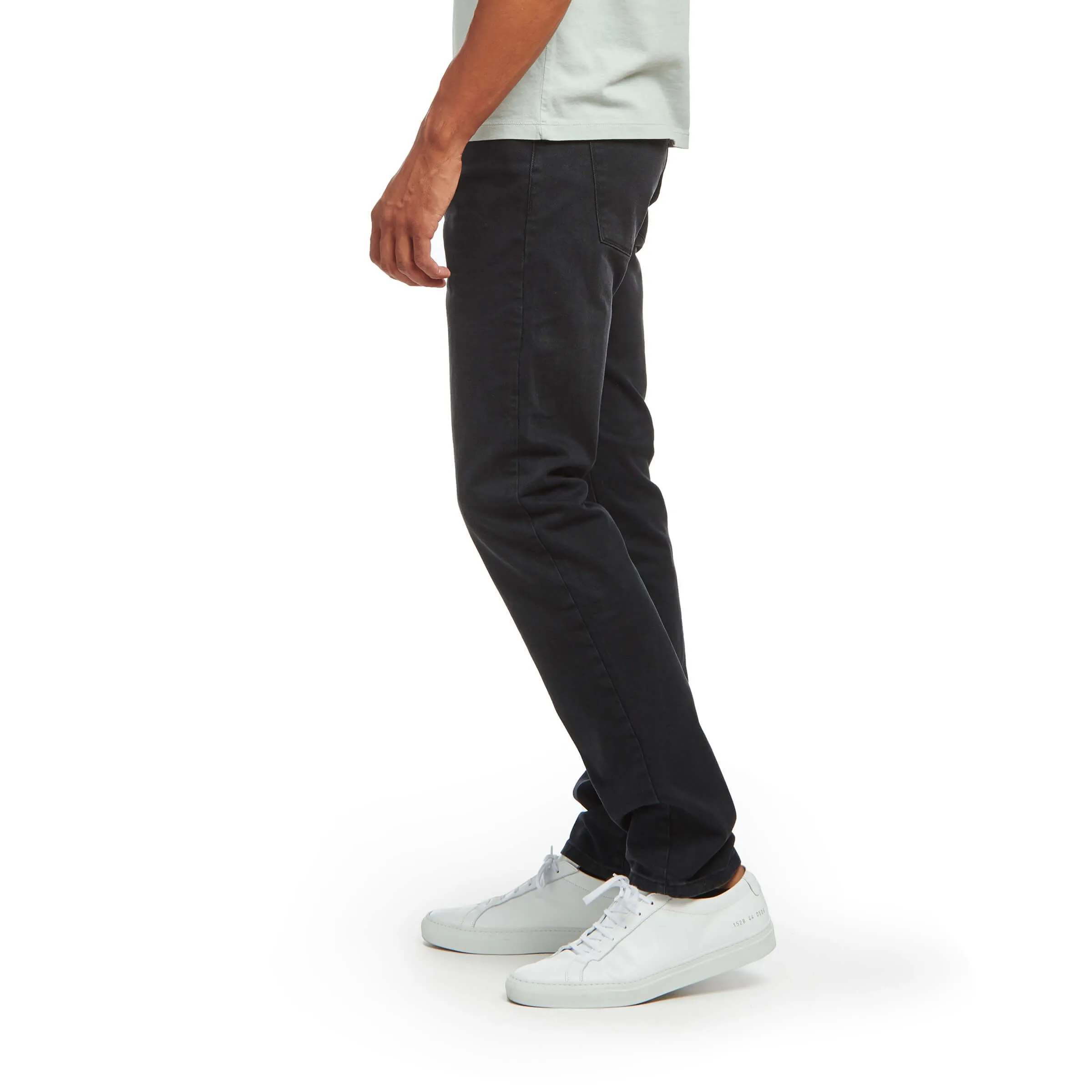 Slim Gray Stretch Jeans sold by Mott & Bow product image thumbnail 5
