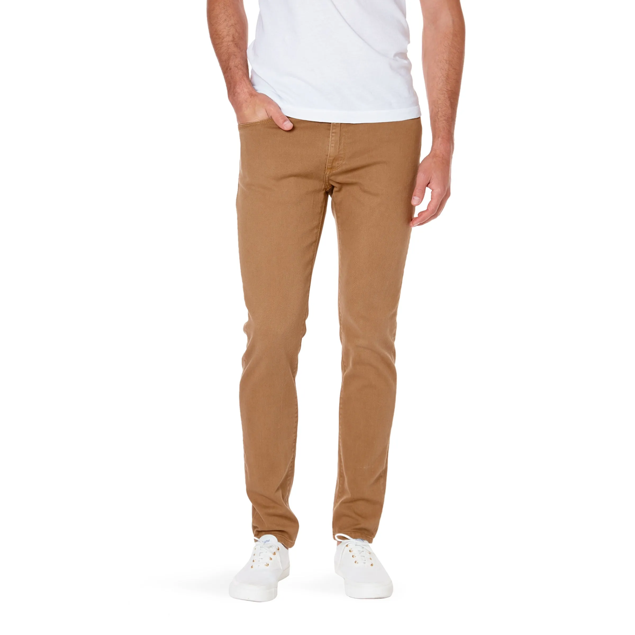 Skinny Twill Stretch Jeans sold by Mott & Bow product image thumbnail 3