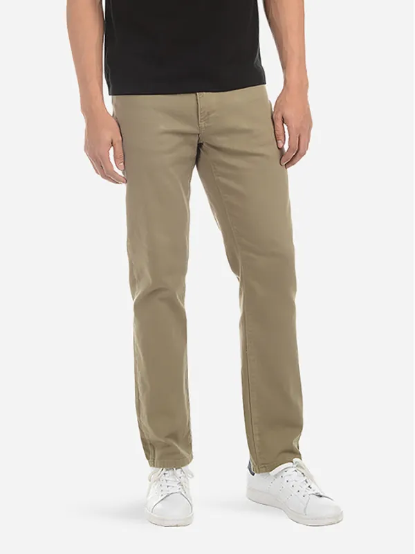Straight Twill Stretch Jeans sold by Mott & Bow