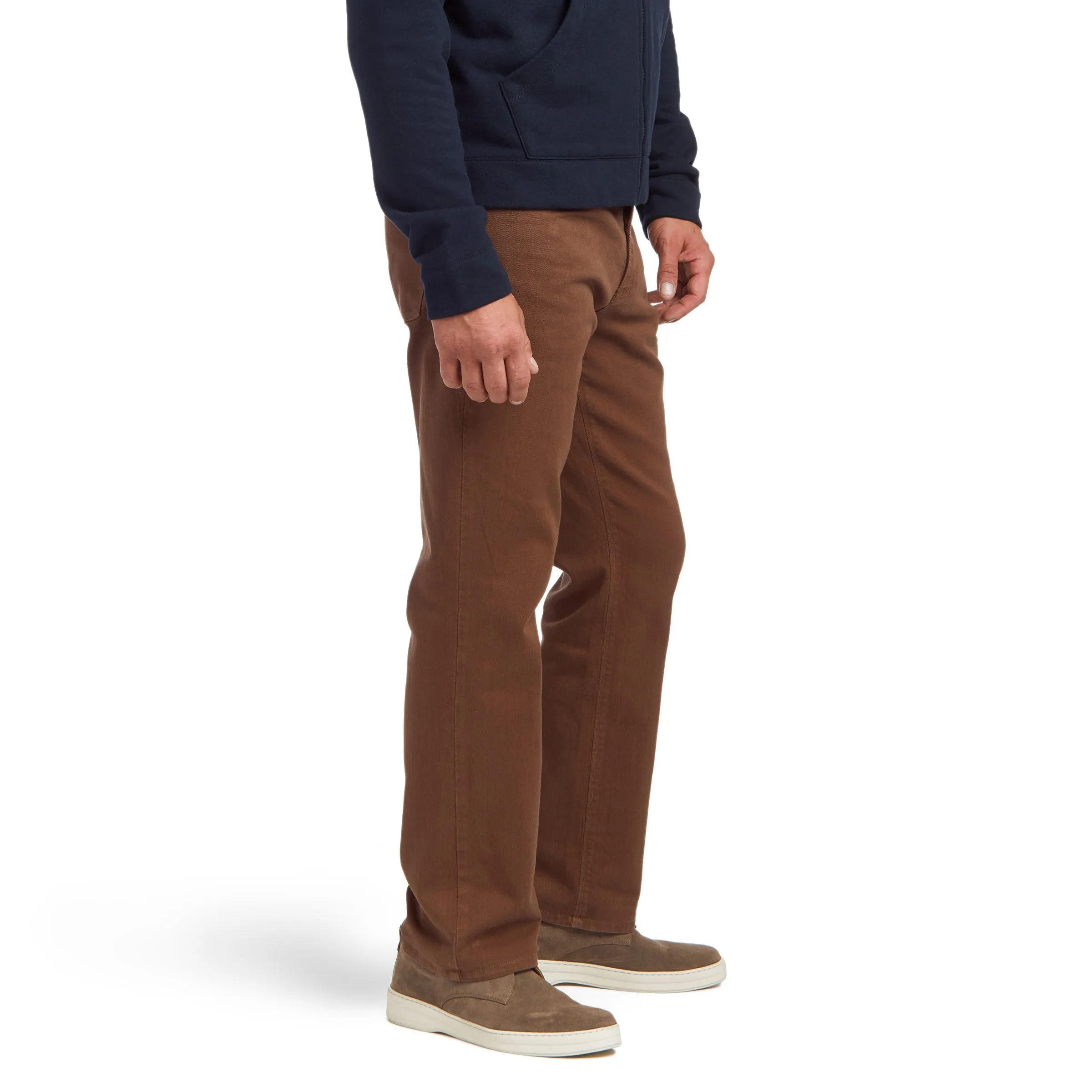 Straight Twill Stretch Jeans sold by Mott & Bow product image thumbnail 4