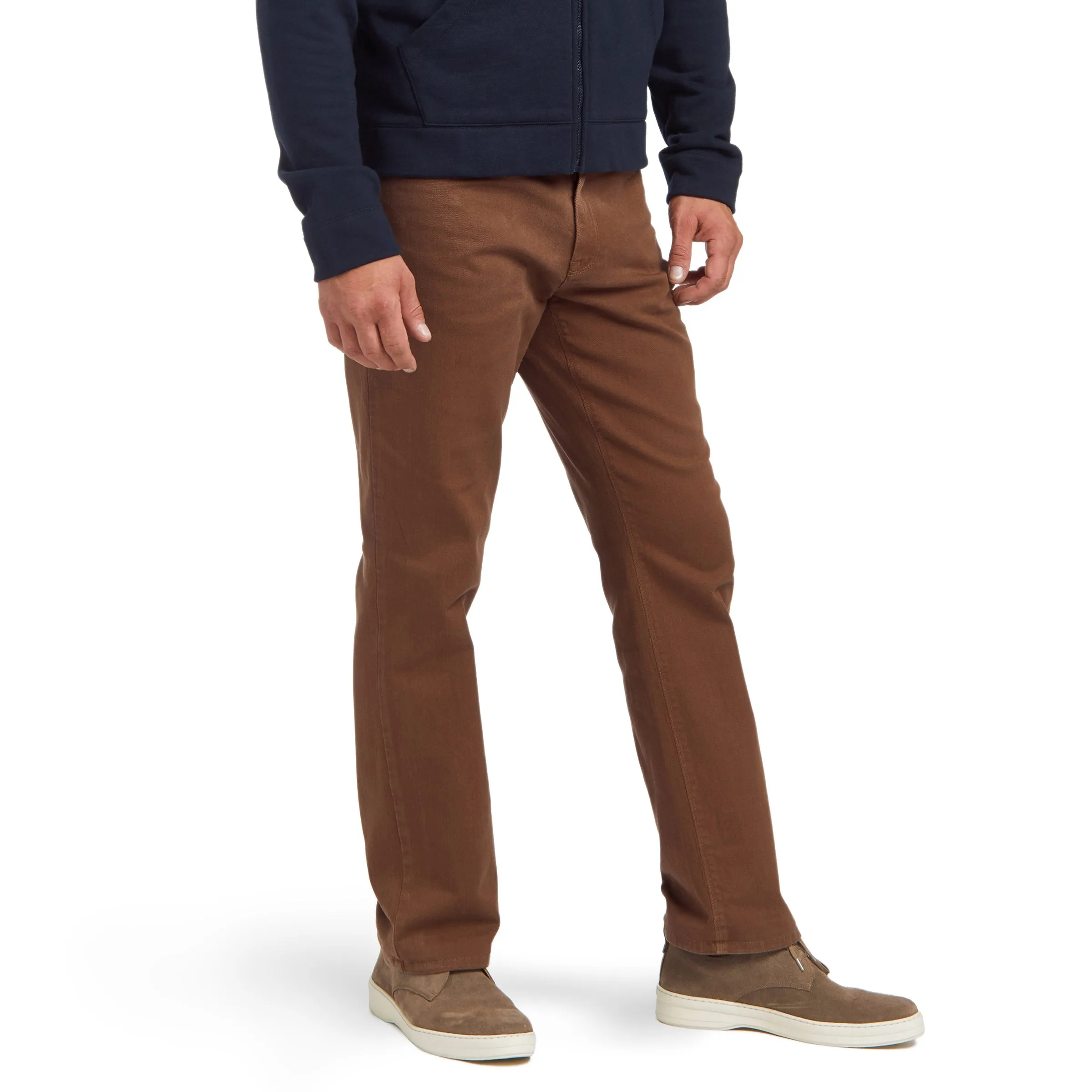 Straight Twill Stretch Jeans sold by Mott & Bow product image thumbnail 5