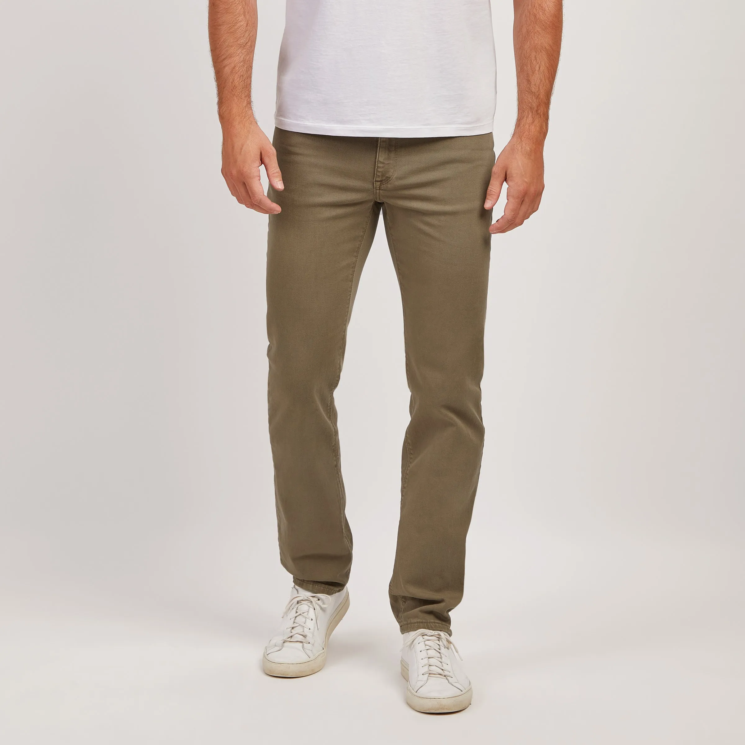 Slim Twill Stretch Jeans sold by Mott & Bow product image thumbnail 3