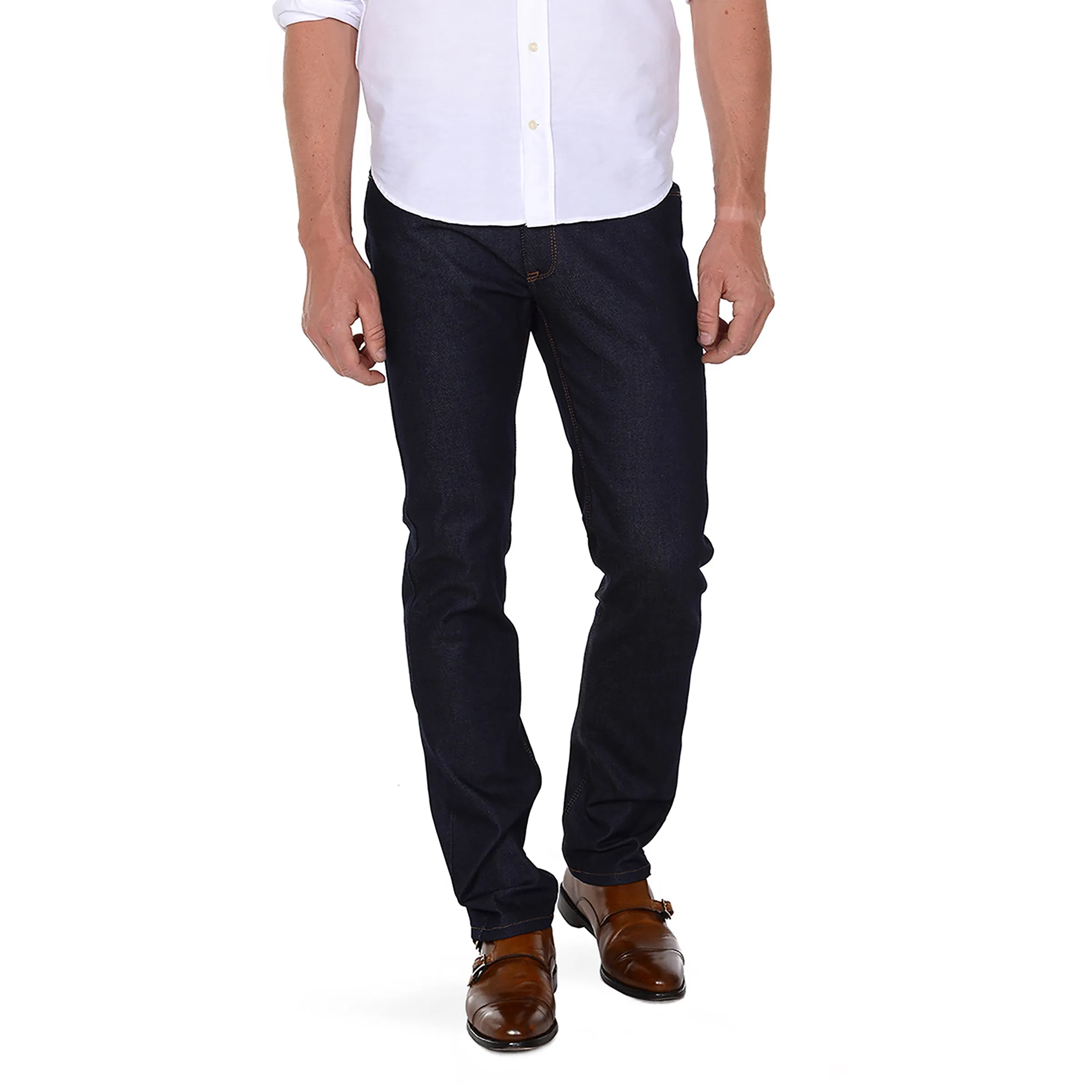 Slim Travel Stretch Jeans sold by Mott & Bow product image thumbnail 3