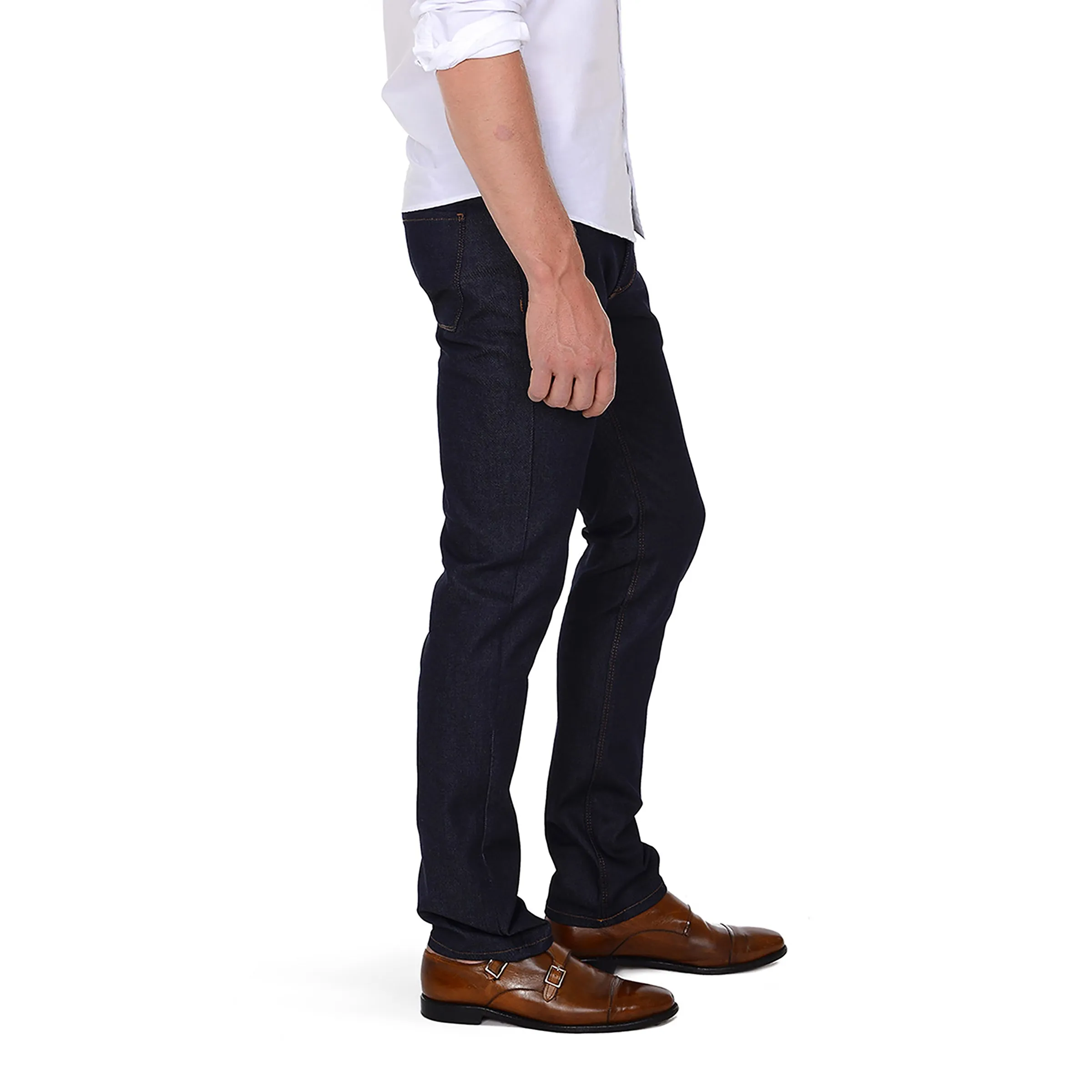 Slim Travel Stretch Jeans sold by Mott & Bow product image thumbnail 5