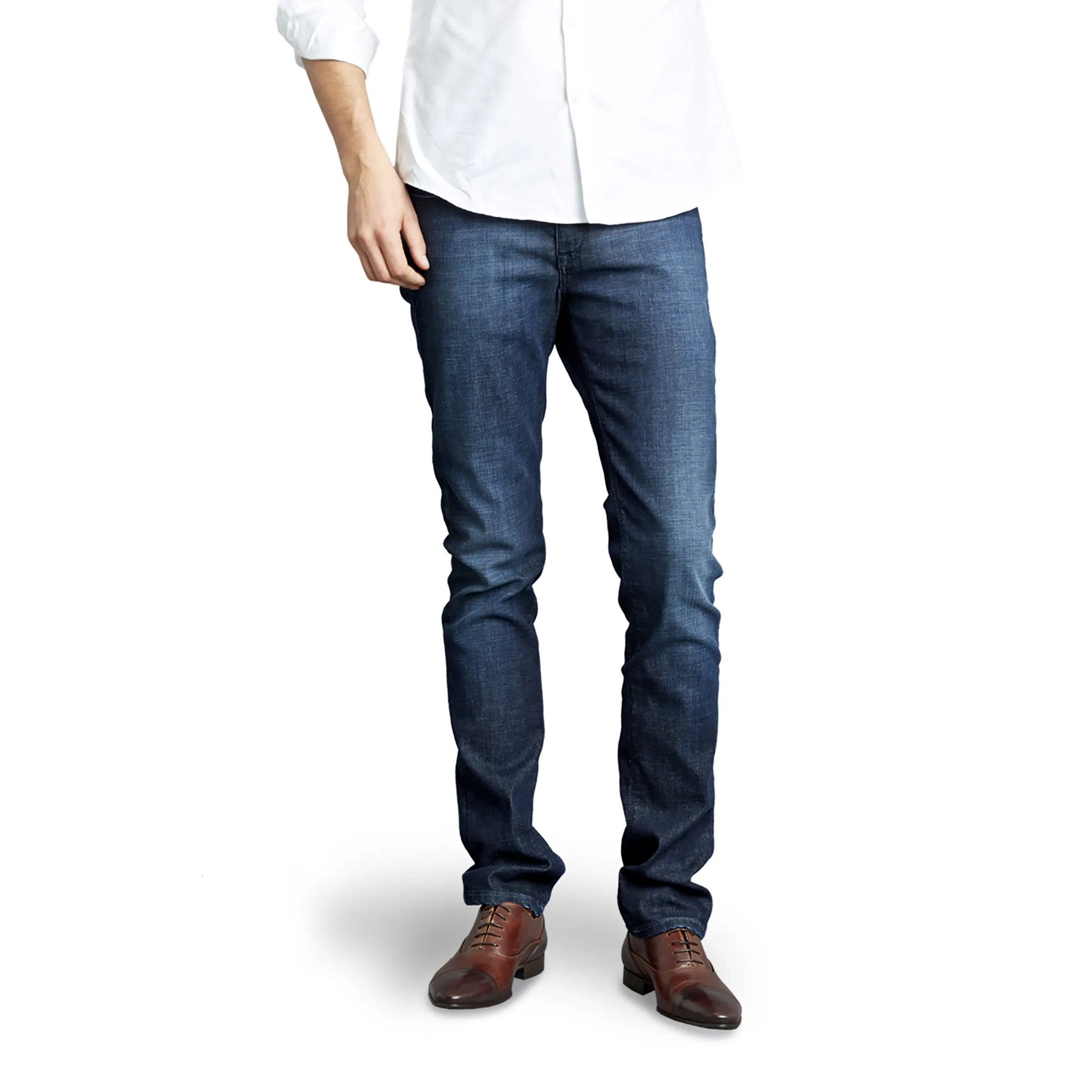 Slim Everyday Stretch Jeans sold by Mott & Bow product image thumbnail 3