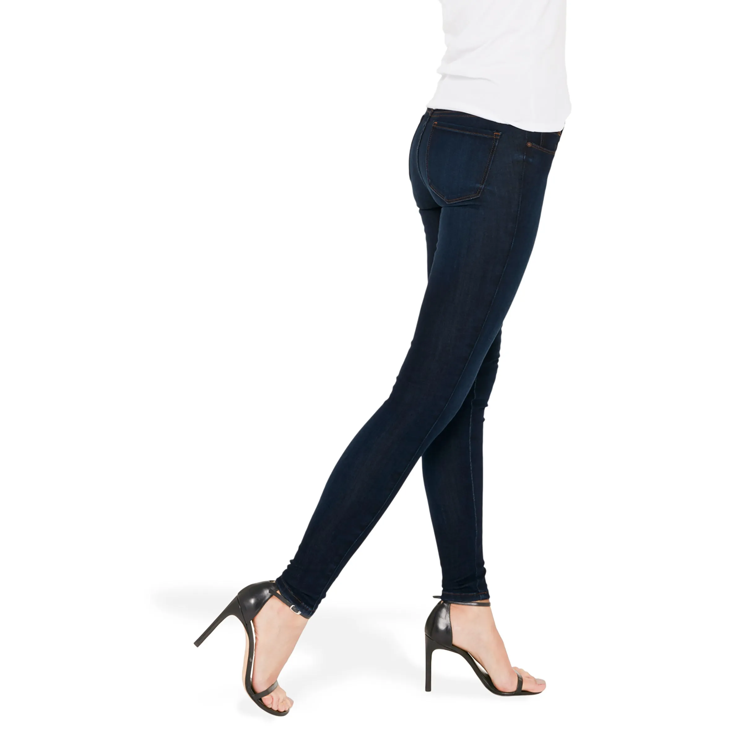 Mid Rise Skinny Buttlift Stretch jeans sold by Mott & Bow product image thumbnail 4