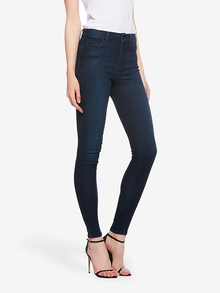 High Rise Skinny Buttlift Stretch jeans sold by Mott & Bow