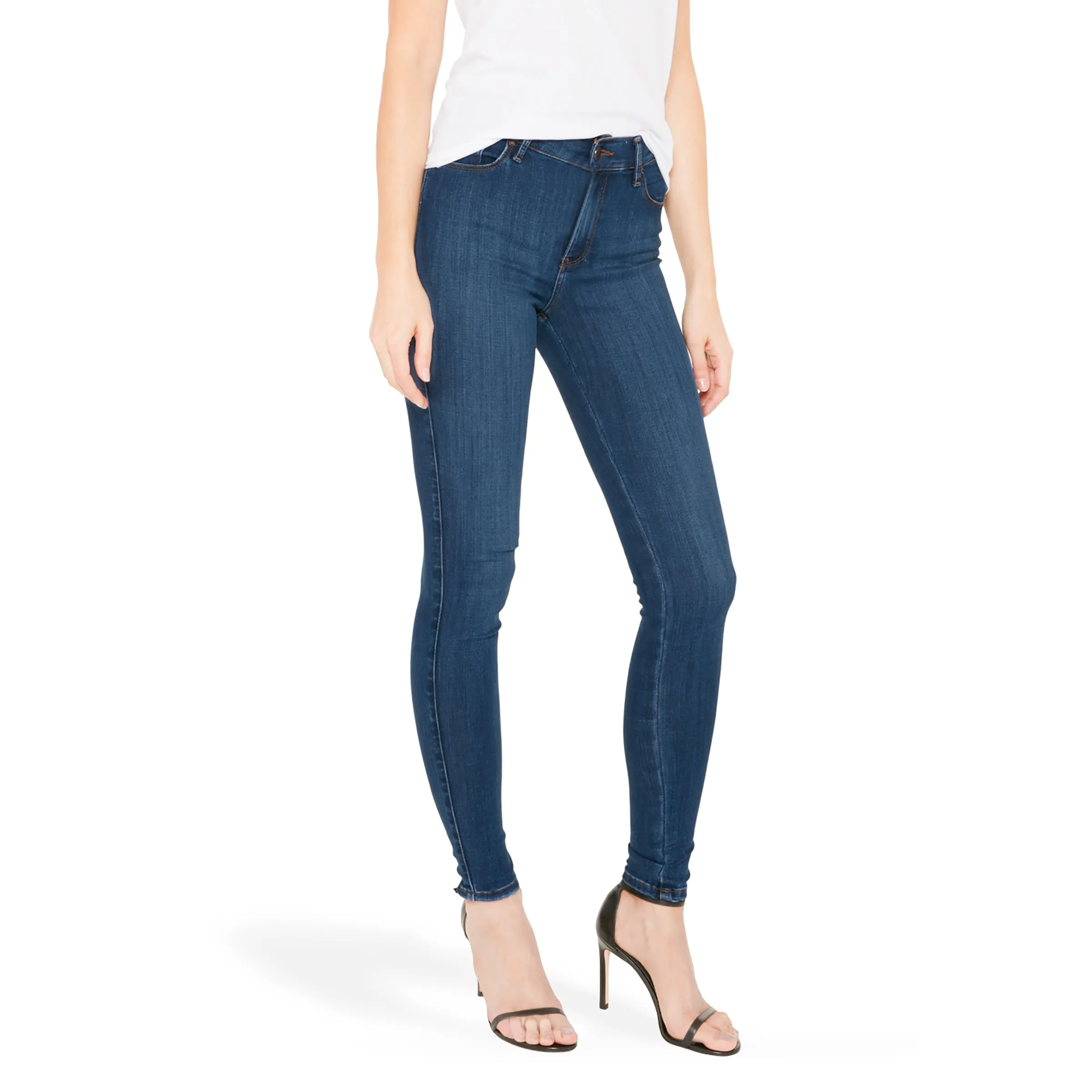 High Rise Skinny Buttlift Stretch jeans sold by Mott & Bow product image thumbnail 3