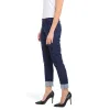 Slim Straight Laight Stretch Jeans sold by Mott & Bow