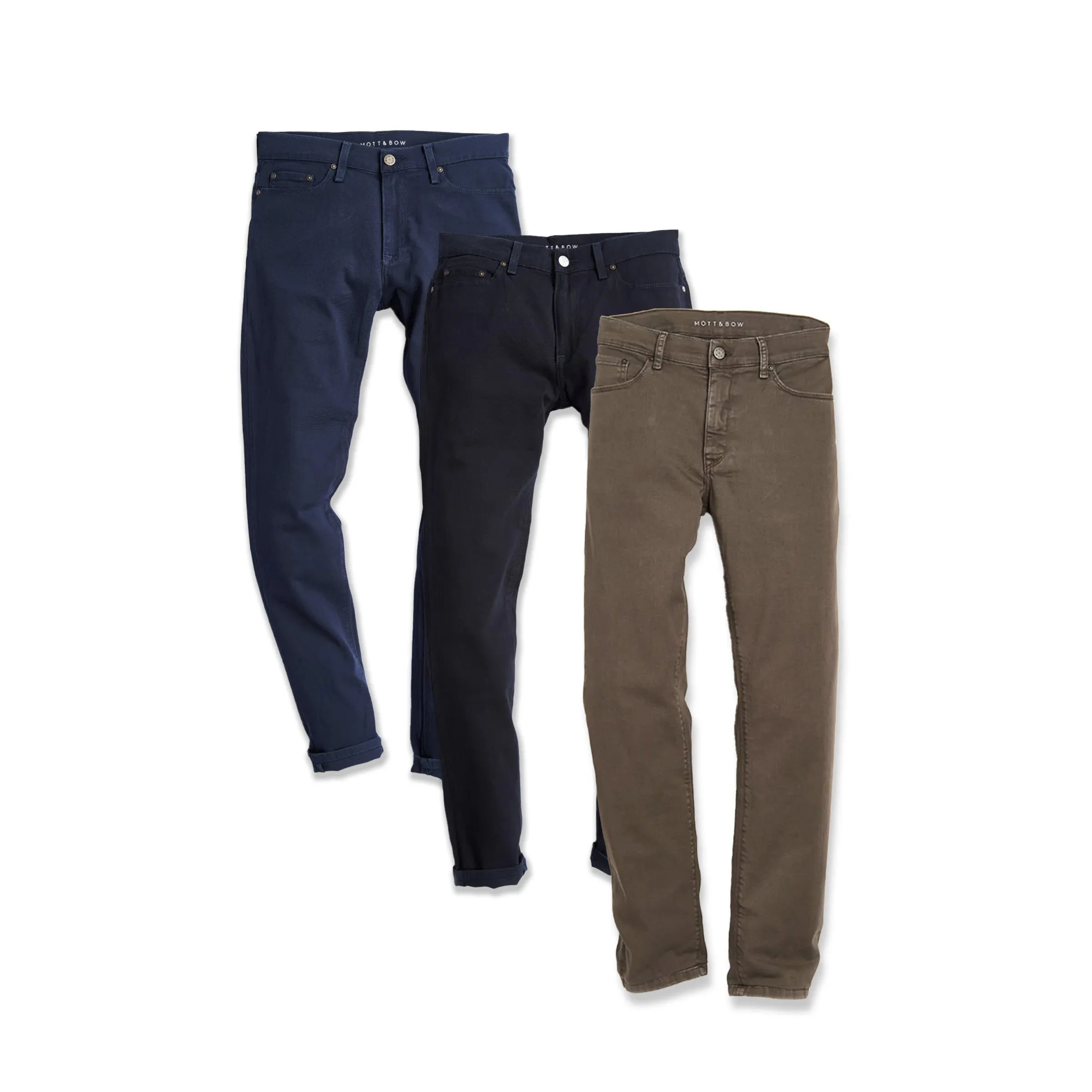 Slim Twill Stretch Jeans 3-Pack sold by Mott & Bow product image thumbnail 3