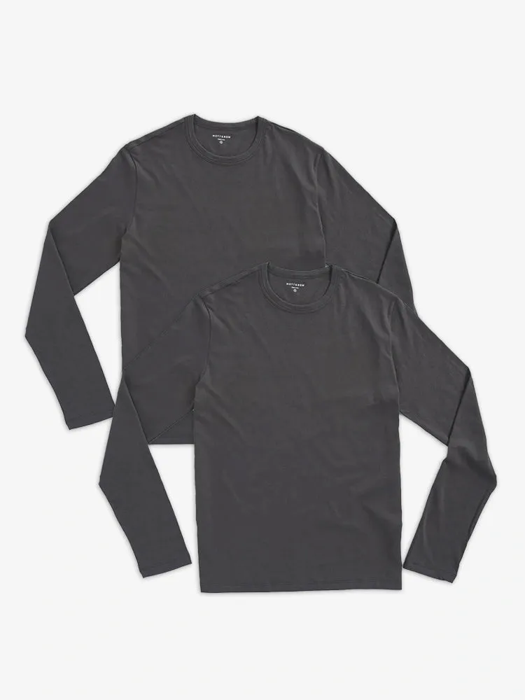 Long Sleeve Crew Tee Driggs 2-Pack sold by Mott & Bow