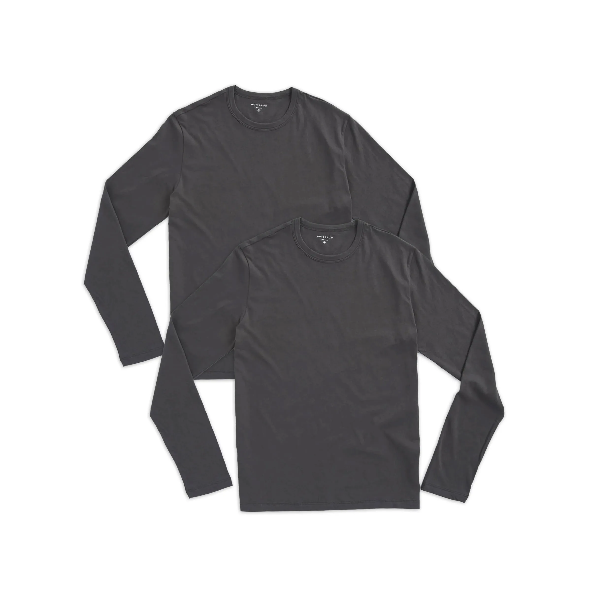 Long Sleeve Crew Tee Driggs 2-Pack sold by Mott & Bow product image thumbnail 3