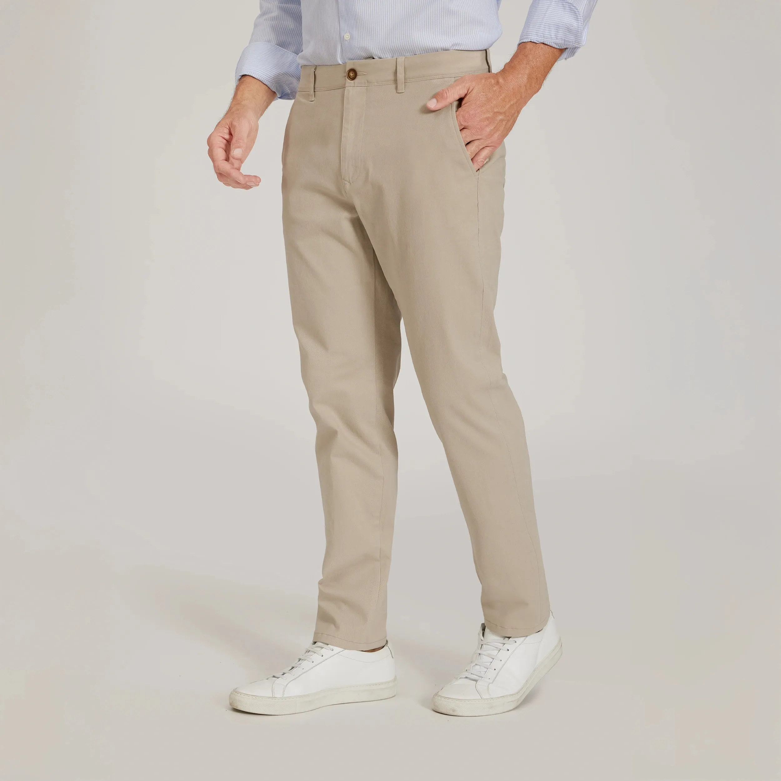Everyday Comfort Chino Slim Pants sold by Mott & Bow product image thumbnail 4