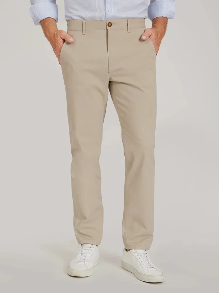 Everyday Comfort Chino Slim Pants sold by Mott & Bow