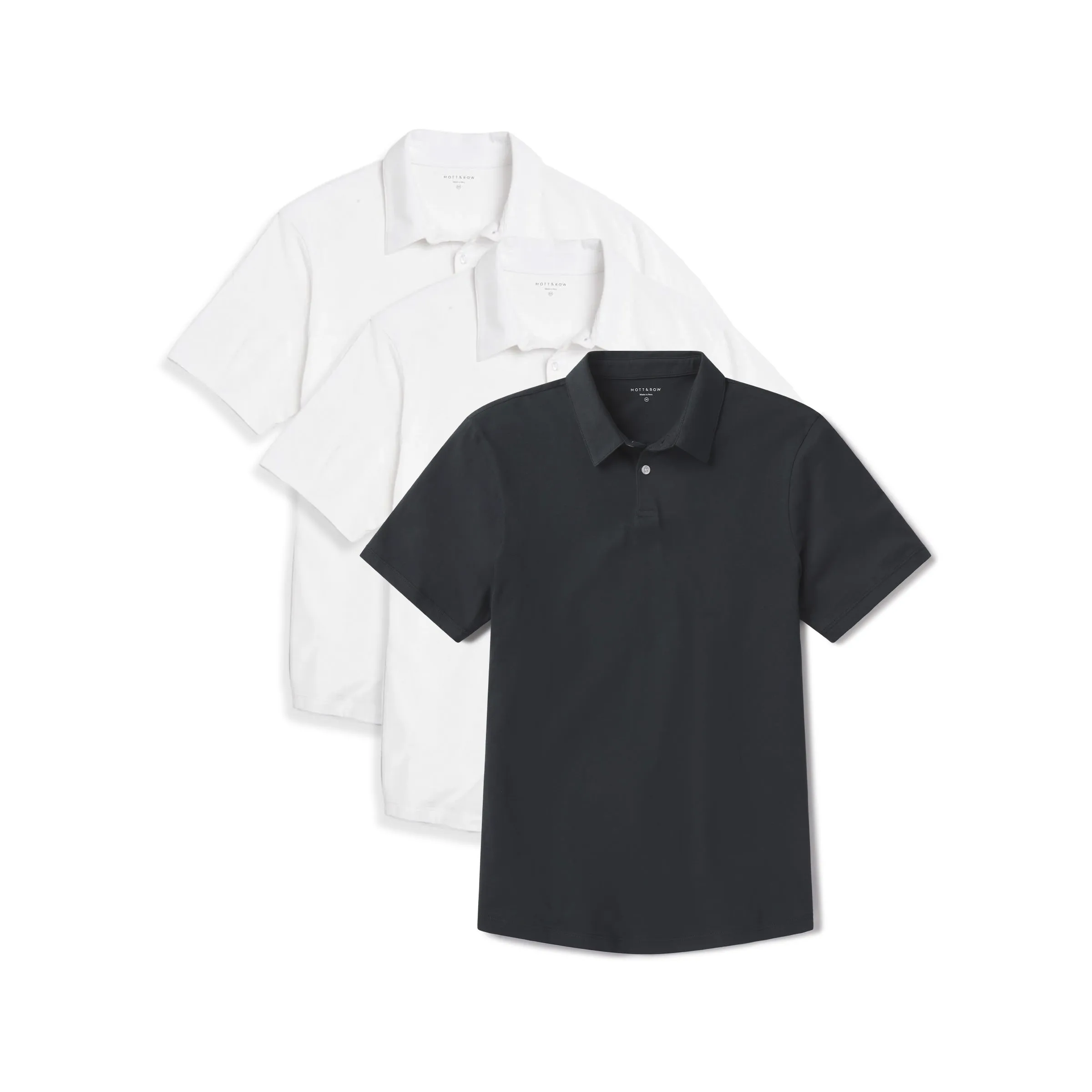 Jersey Sueded Polo 3-Pack sold by Mott & Bow product image thumbnail 3