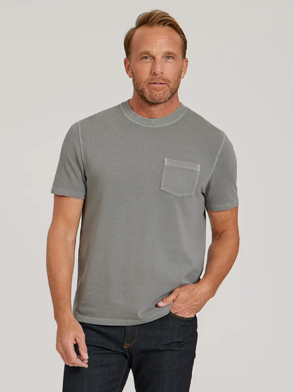 Cotton Jersey One Pocket Tee sold by Mott & Bow
