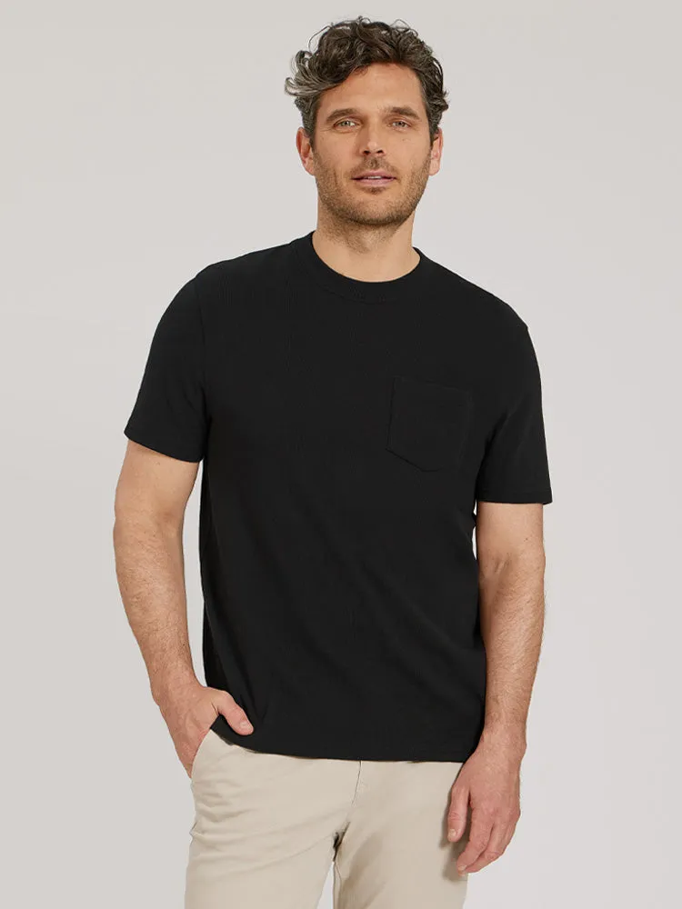 Cotton Jersey One Pocket Tee sold by Mott & Bow