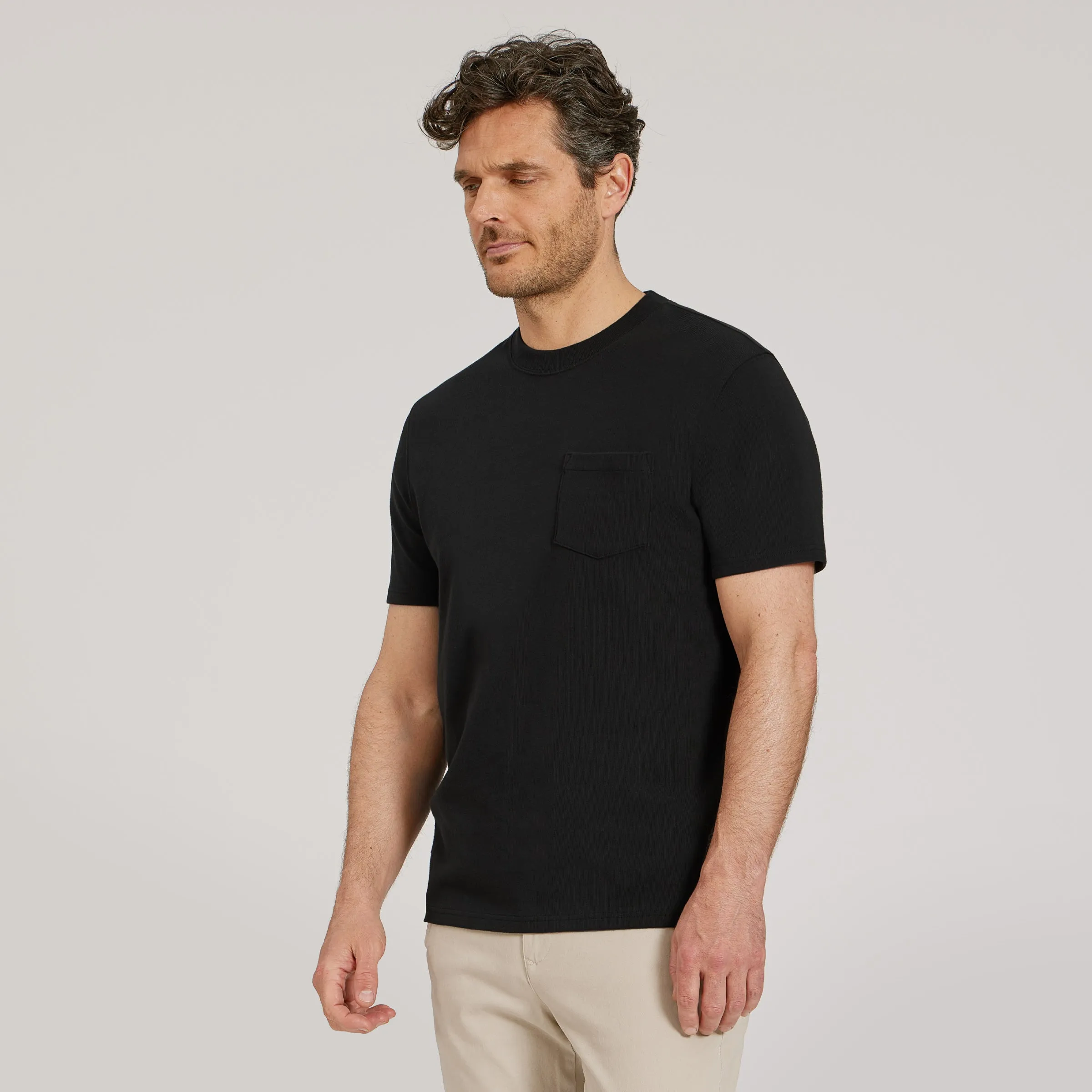 Cotton Jersey One Pocket Tee sold by Mott & Bow product image thumbnail 4