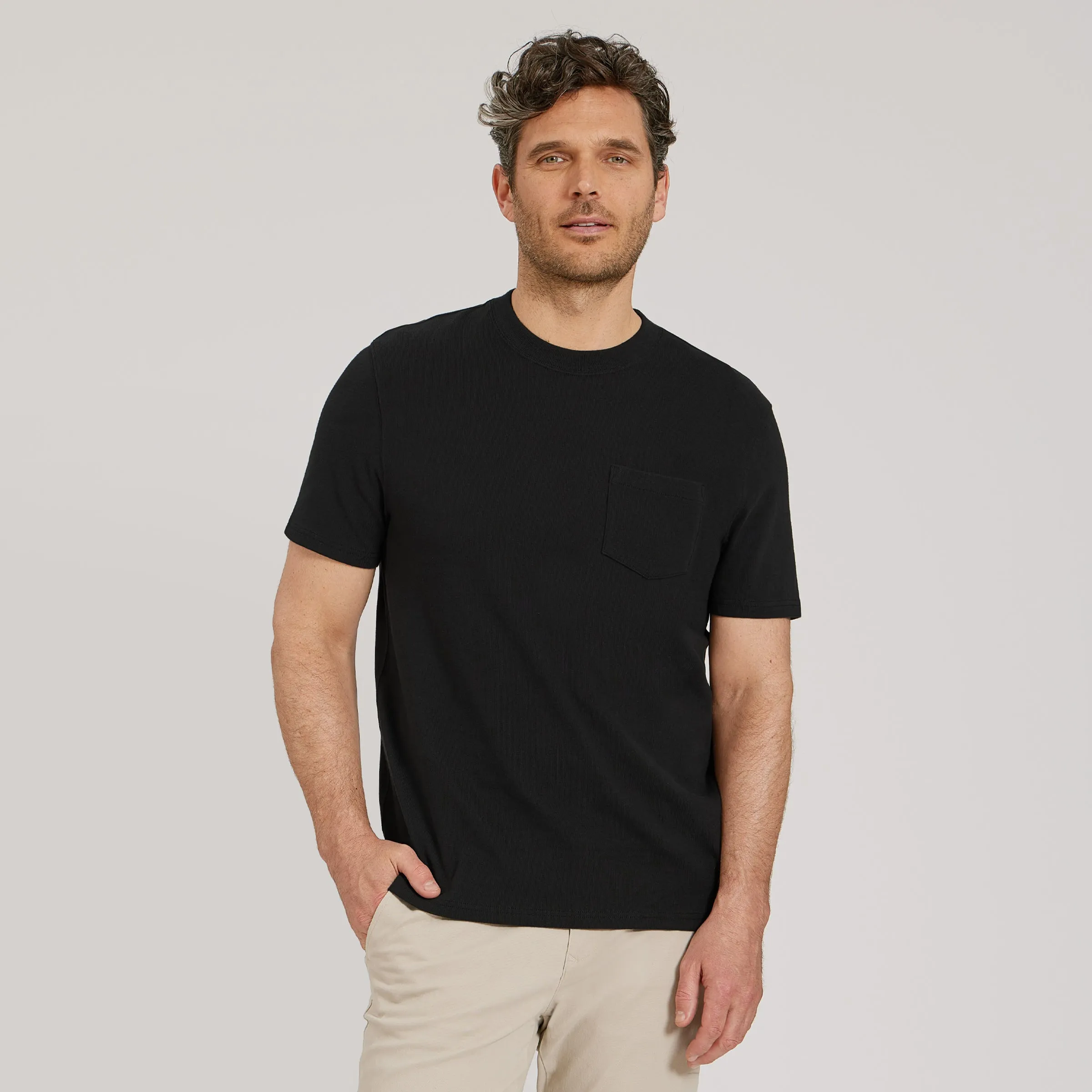 Cotton Jersey One Pocket Tee sold by Mott & Bow product image thumbnail 3