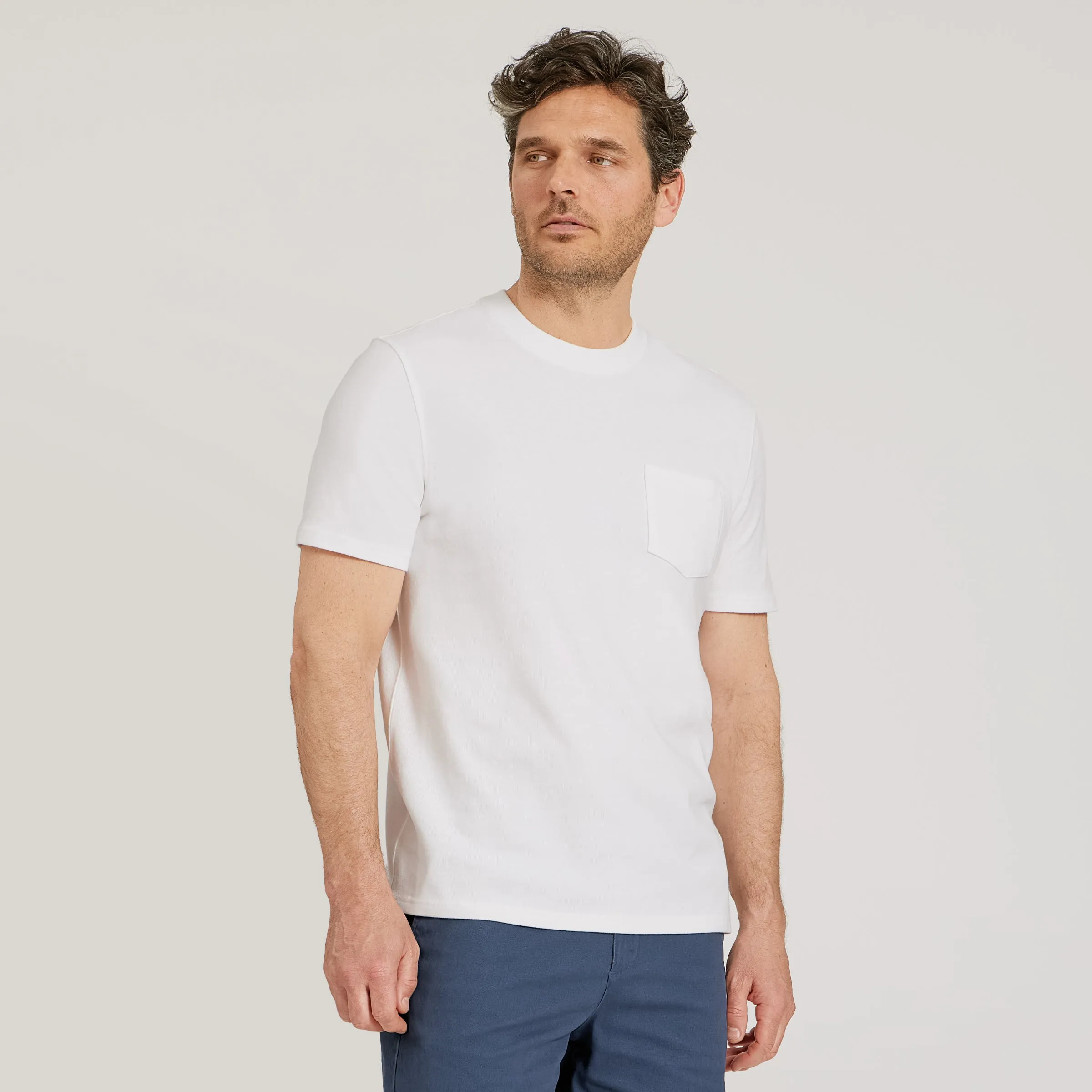 Cotton Jersey One Pocket Tee sold by Mott & Bow product image thumbnail 4