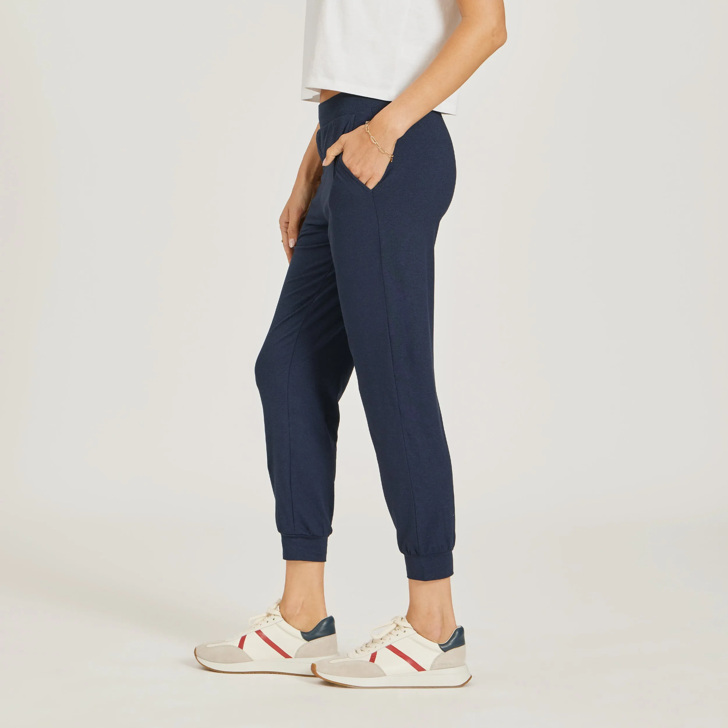 Cropped Performance Jogger sold by Mott & Bow product image thumbnail 5