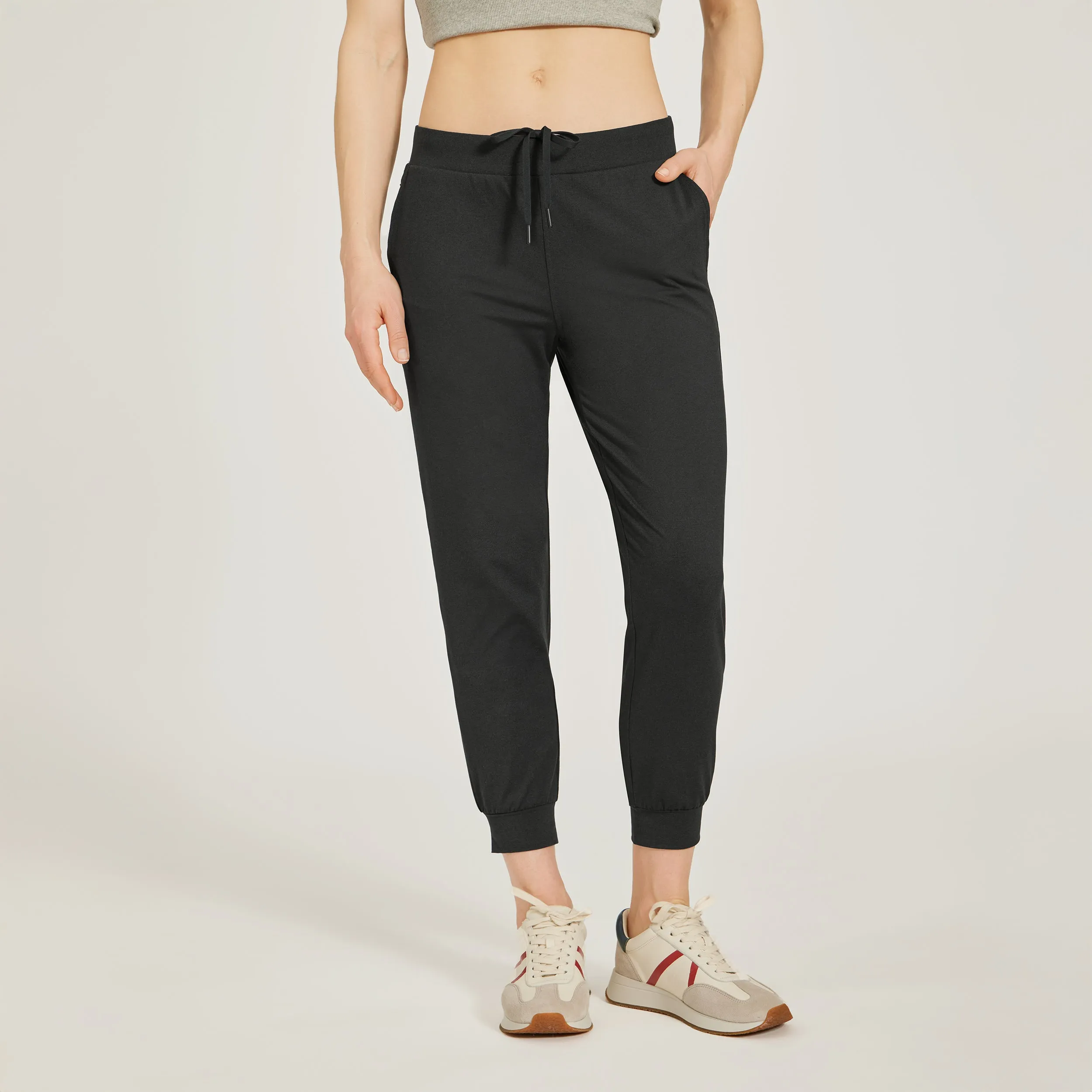 Cropped Performance Jogger sold by Mott & Bow product image thumbnail 3