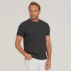 Cotton Waffle Curved Hem Crew sold by Mott & Bow