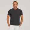Cotton Waffle Curved Hem Crew sold by Mott & Bow