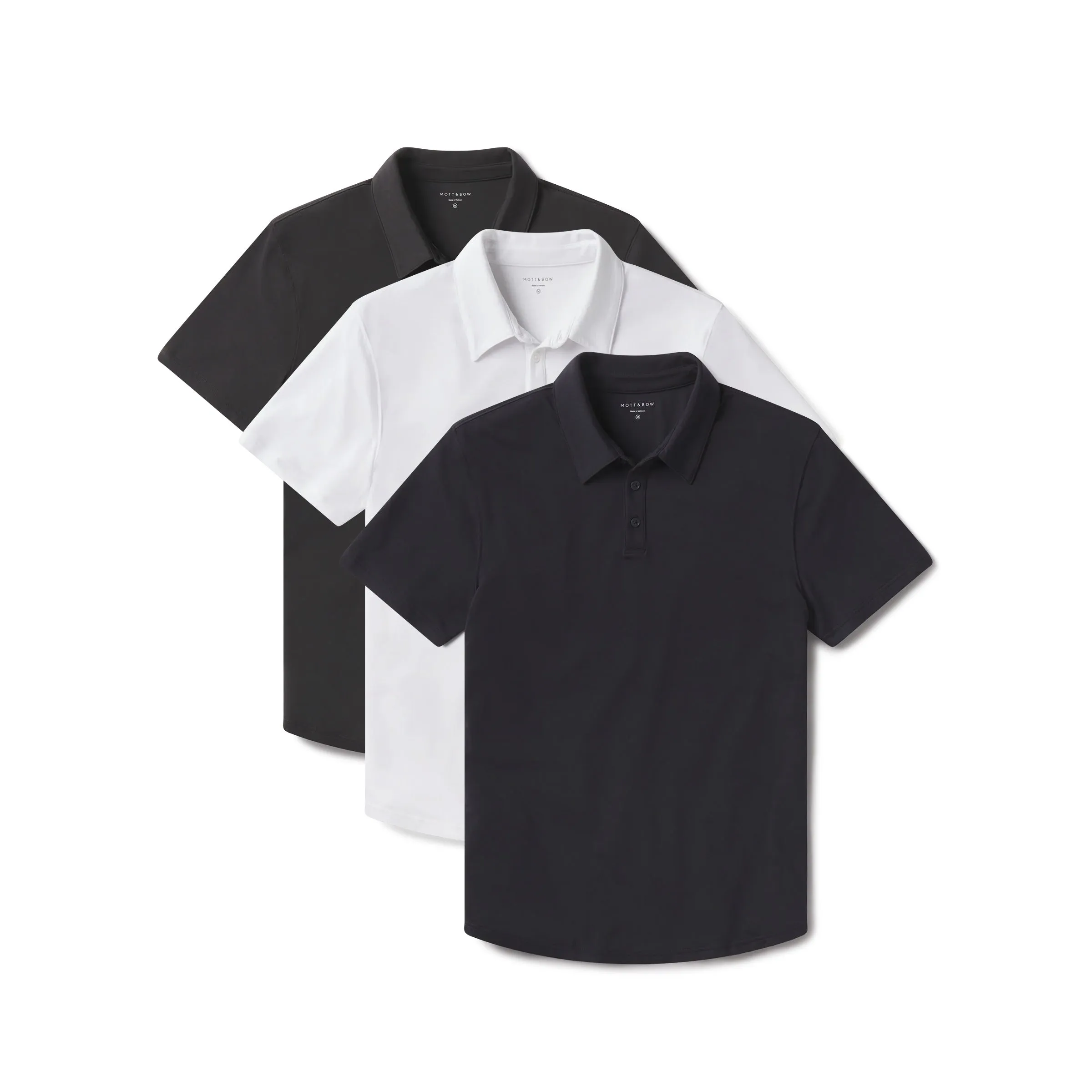 Luxe Performance Polo 3-Pack sold by Mott & Bow product image thumbnail 3