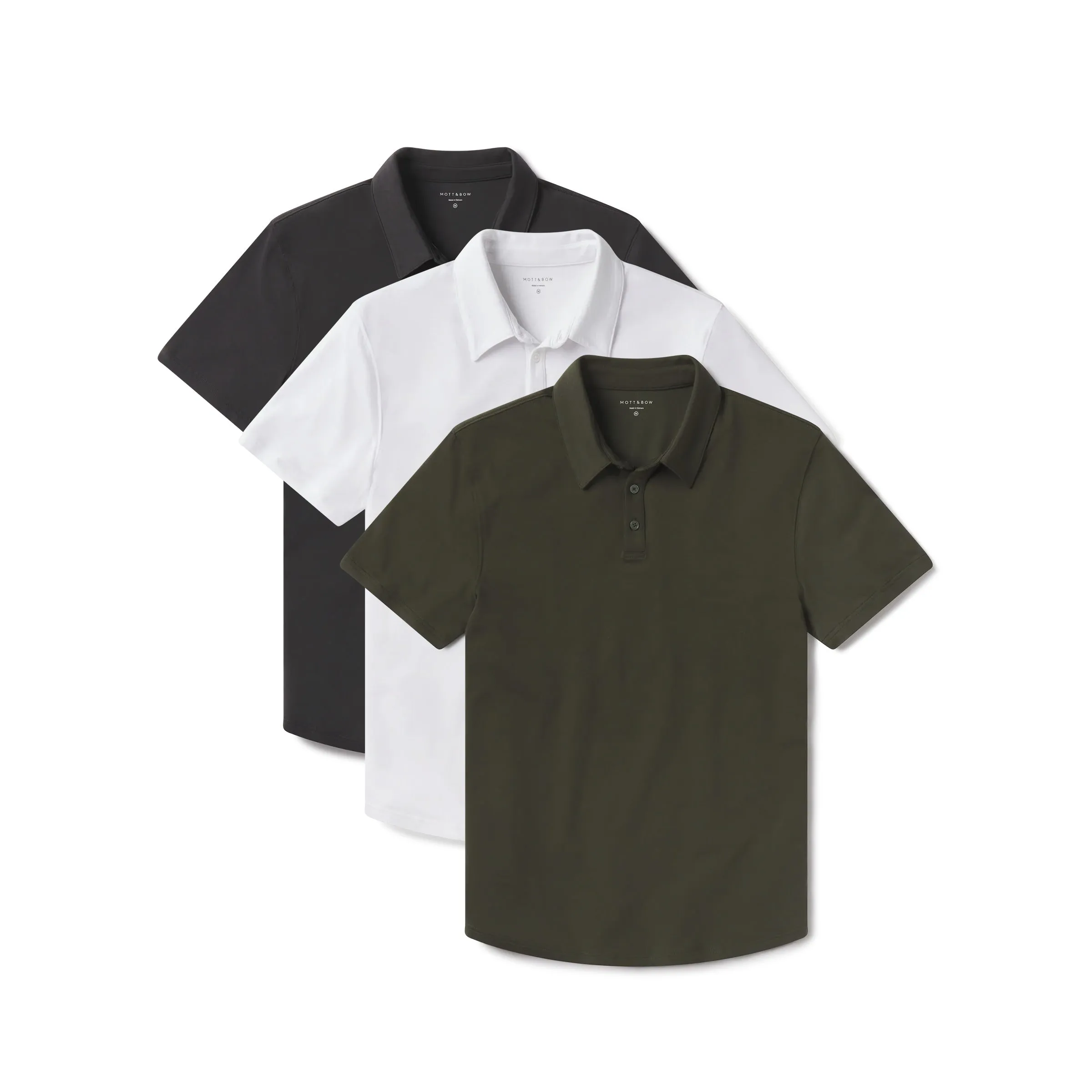 Luxe Performance Polo 3-Pack sold by Mott & Bow product image thumbnail 3