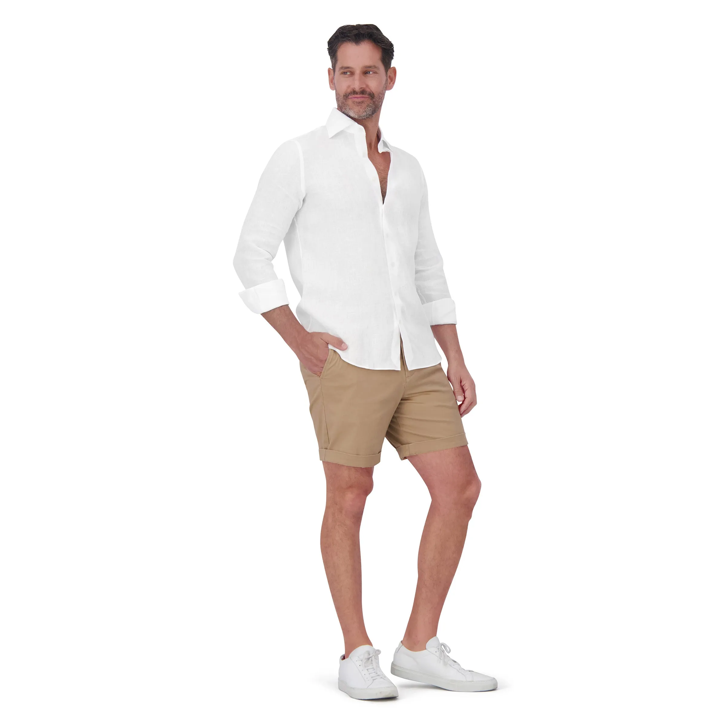 Stretch Chino Short (Copy) sold by Mott & Bow product image thumbnail 4