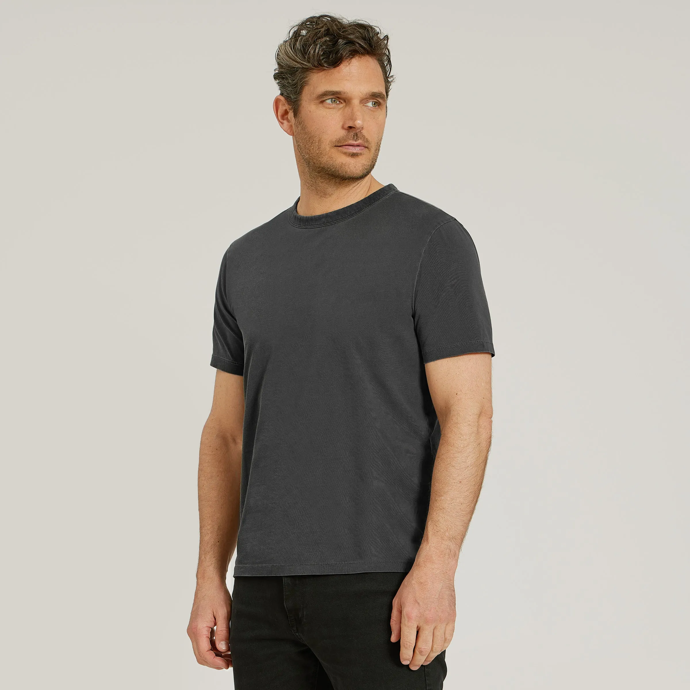 Classic Crew Driggs Tee sold by Mott & Bow product image thumbnail 4