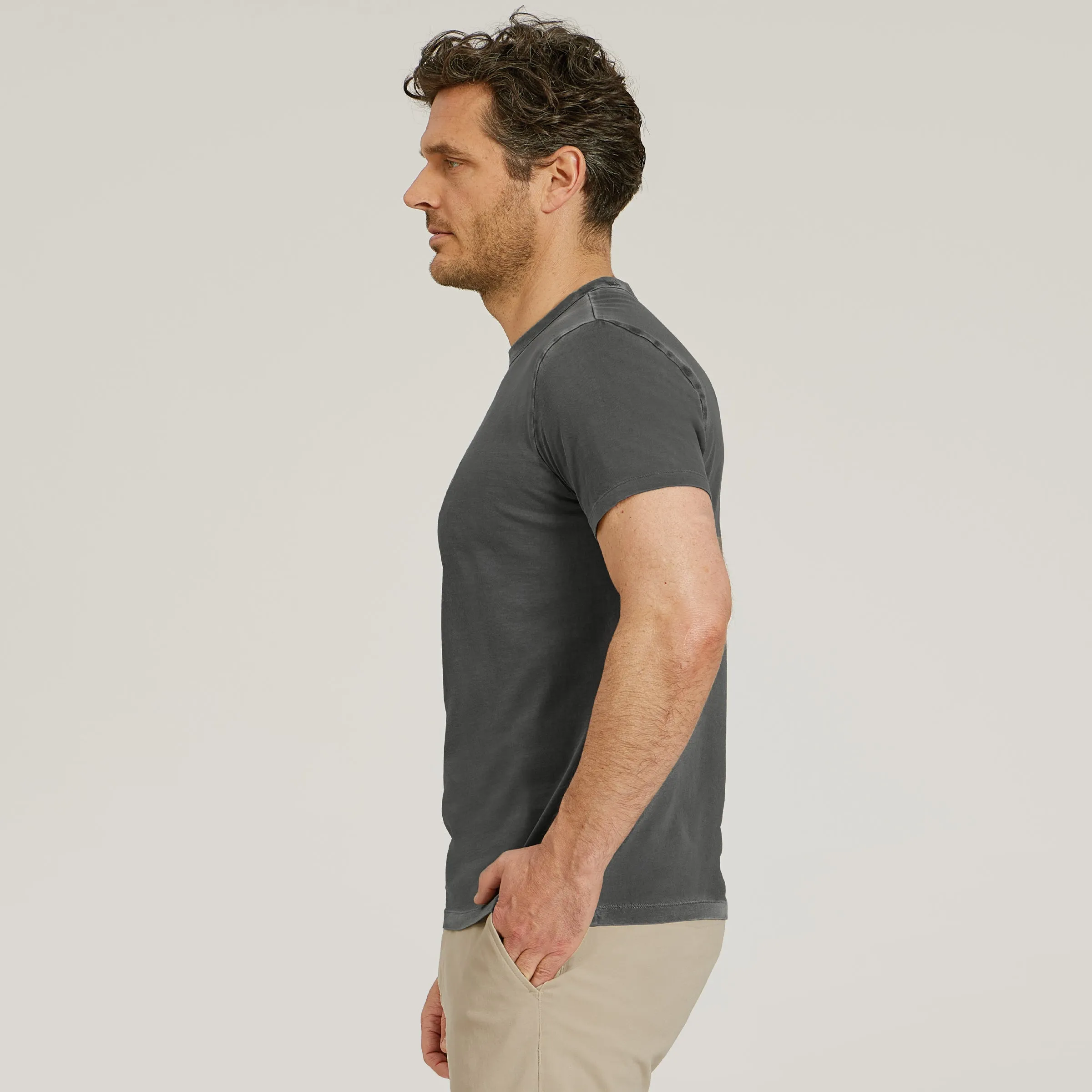 Classic Crew Driggs Tee sold by Mott & Bow product image thumbnail 5