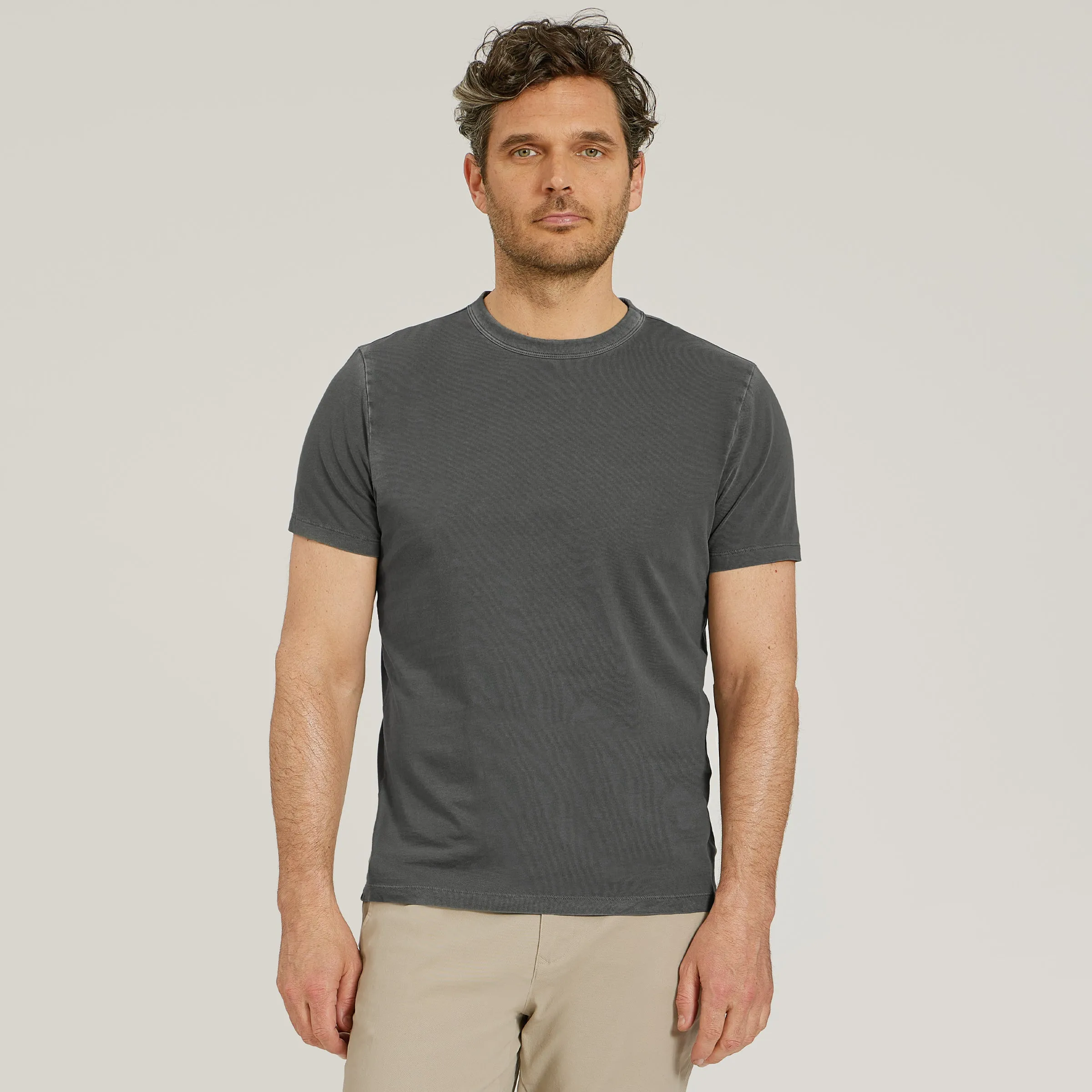 Classic Crew Driggs Tee sold by Mott & Bow product image thumbnail 3