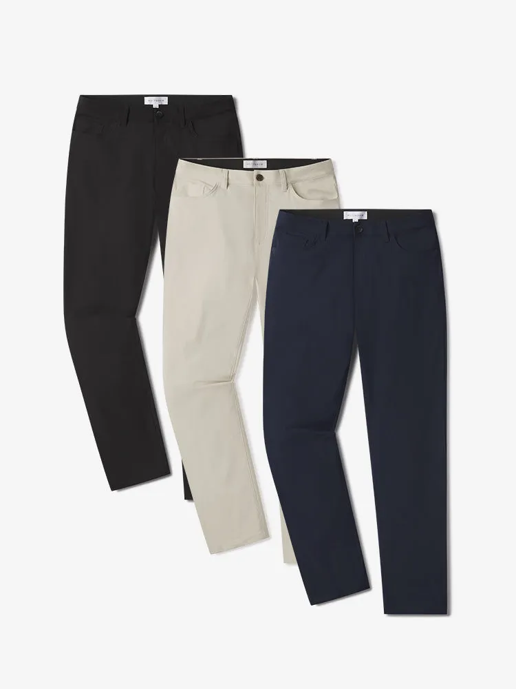 5 Pocket Travel Pants 3-Pack sold by Mott & Bow product image thumbnail 2