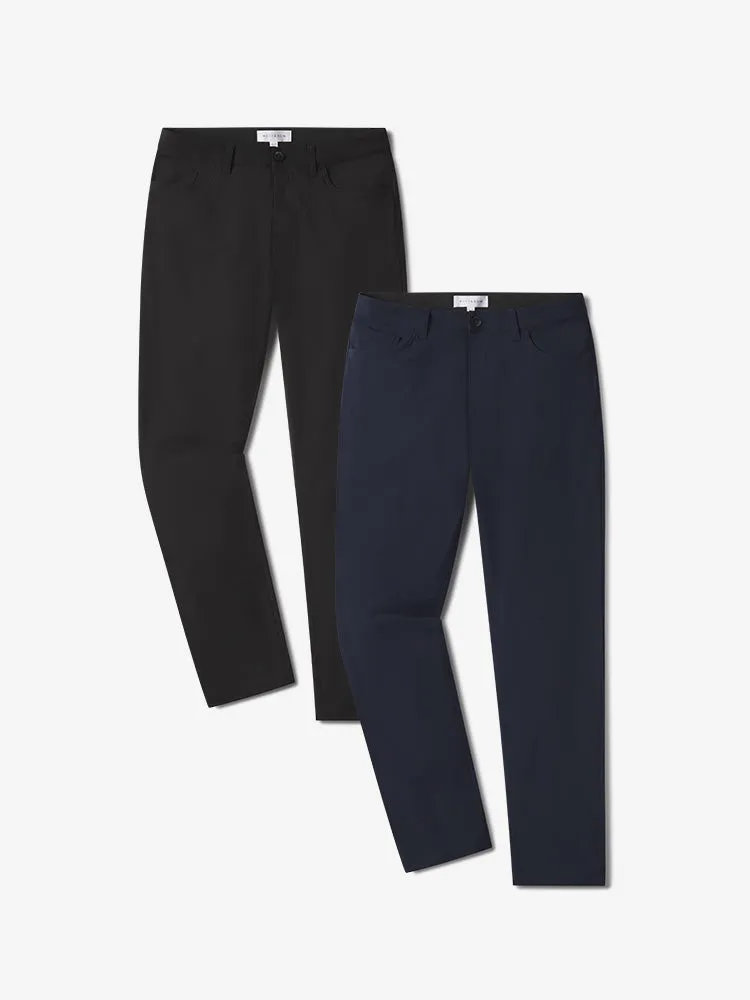 5 Pocket Travel Pants 2-Pack sold by Mott & Bow