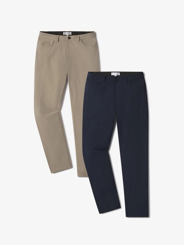 5 Pocket Travel Pants 2-Pack sold by Mott & Bow product image thumbnail 2