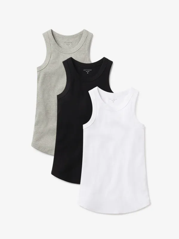Rib Tank Tee 3-Pack sold by Mott & Bow