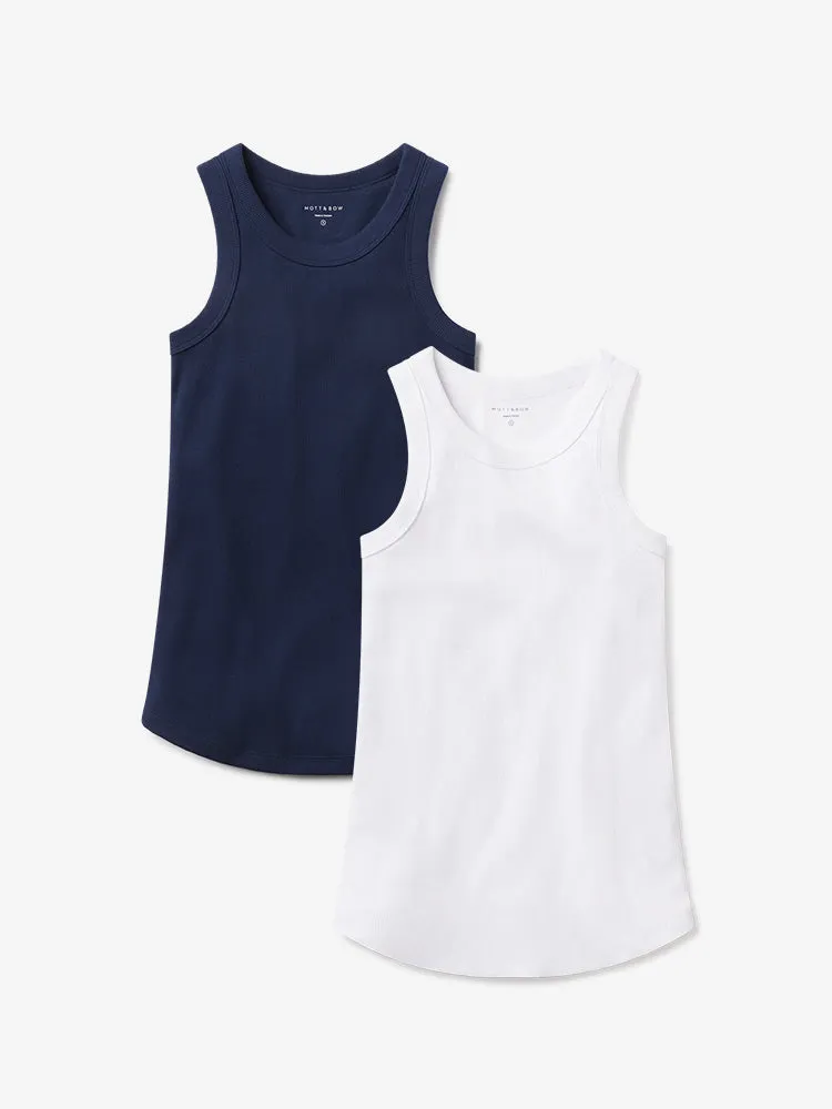 Rib Tank Tee 2-Pack sold by Mott & Bow product image thumbnail 2
