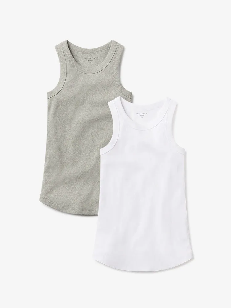 Rib Tank Tee 2-Pack sold by Mott & Bow product image thumbnail 2