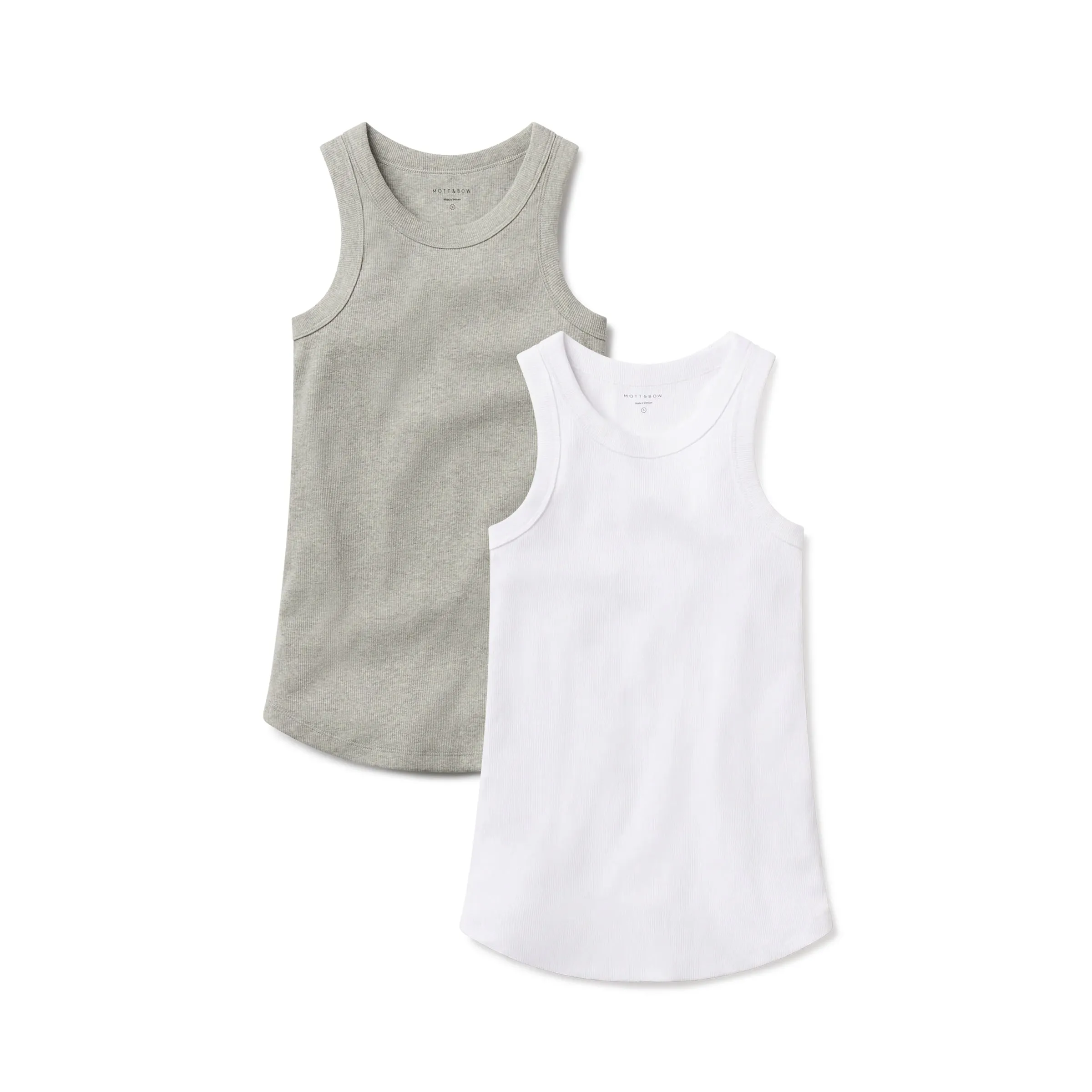 Rib Tank Tee 2-Pack sold by Mott & Bow product image thumbnail 3