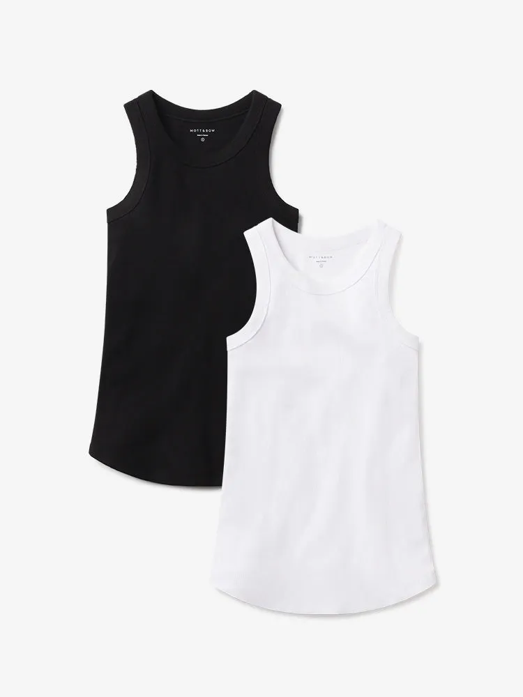 Rib Tank Tee 2-Pack sold by Mott & Bow