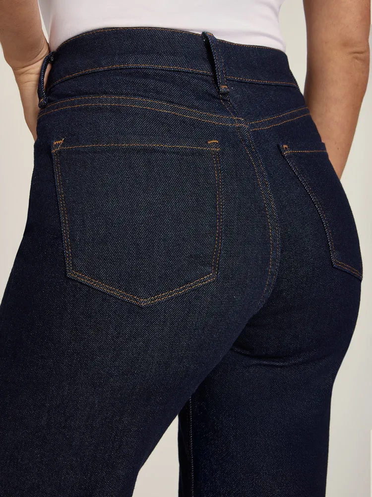 High Rise Cropped Straight Leg Gilmore sold by Mott & Bow product image thumbnail 2