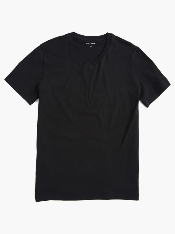 Classic V-Neck Driggs tee sold by Mott & Bow