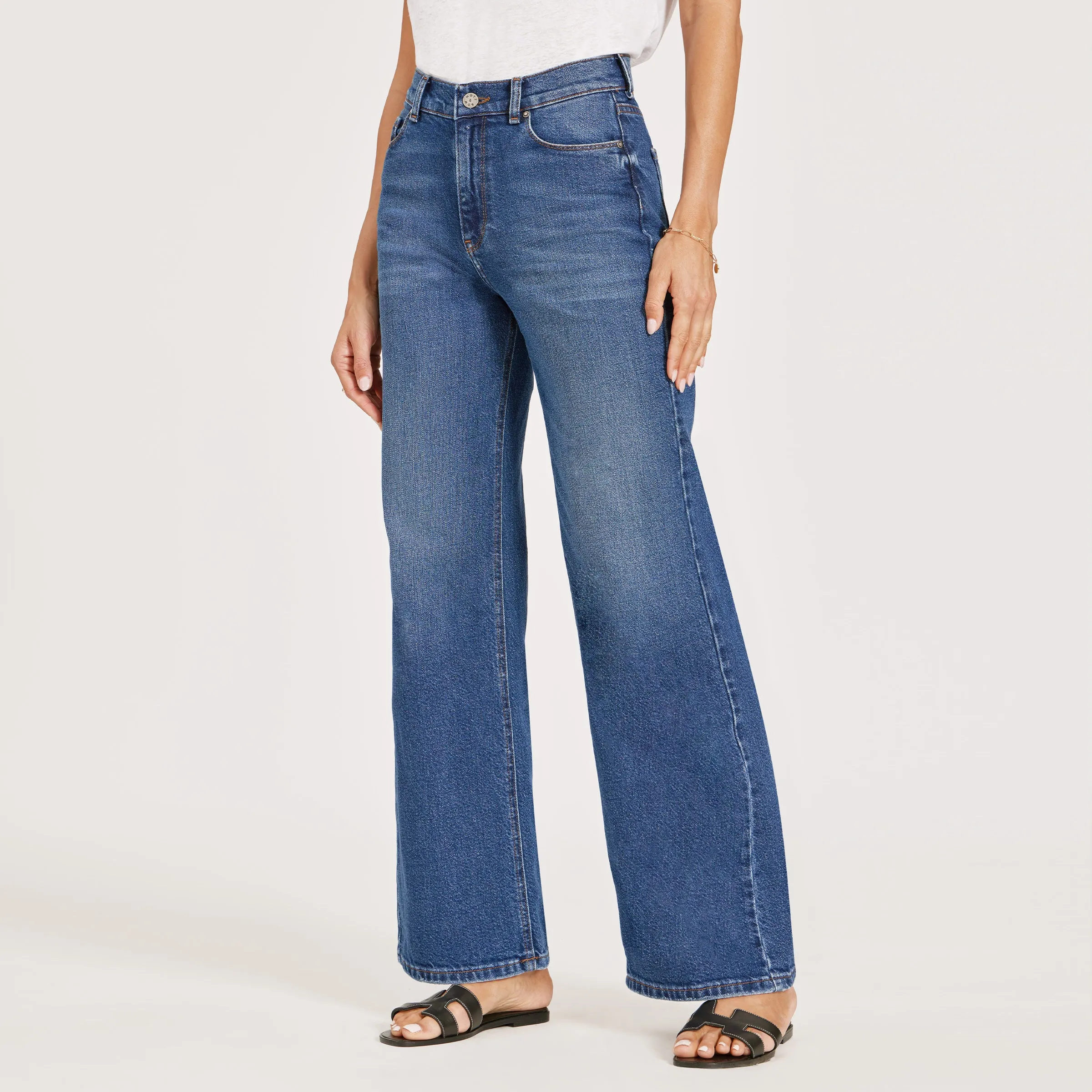 High Rise Wide Leg Gilmore sold by Mott & Bow product image thumbnail 4