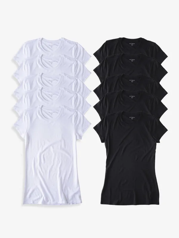 Fitted Crew Marcy 10-Pack sold by Mott & Bow